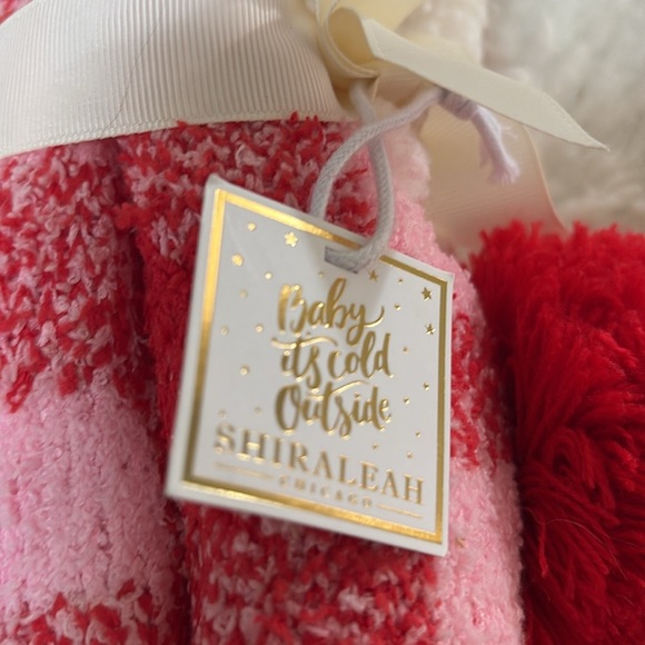 NWT Red/pink sock slippers
Size  Medium - Picture 3 of 3